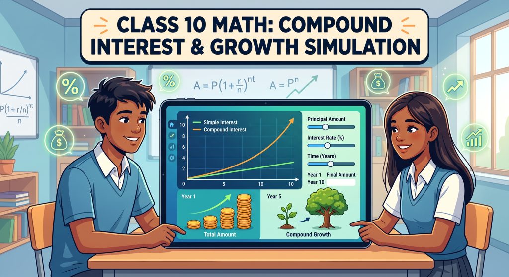 Compound Interest and Compound Growth Simulation