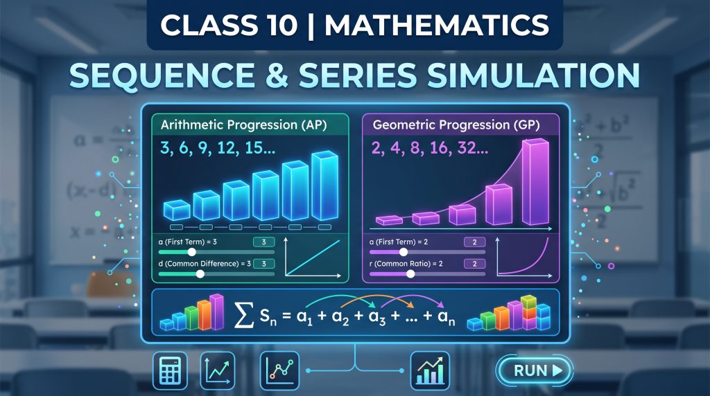 Sequence and Series Simulation